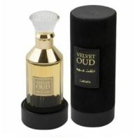 ราคา น้ำหอมอาหรับ Velvet Oud Eau de Parfum by Lattafa Original with 3D Sticker (16862142811)
