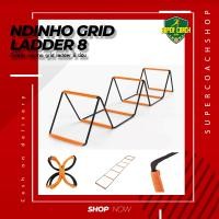 ราคา บันไดลิง Ndinho grid ladder 8 บันไดสปีดแลดเดอร์ speed ladder บันไดฝึกความคล่องตัว บันไดฟิตเนส บันไดฝึกความว่งไว (20404583194)