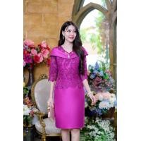 ราคา All Ladies เดรสออกงาน งานสวยหรู ผ้าไหมตีเกร็ดโอบไหล่สไตล์ราตรีสวยหรูได้ลุคดูแพงมากๆ พร้อมส่ง 2 สี แนะนำห้ามพลาดค่ะ (21401562500)