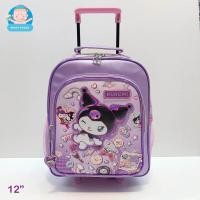 ราคา ProLuggage กระเป๋านักเรียน กระเป๋าเป้ล้อลากเด็ก กระเป๋าเป้สะพายหลัง กระเป๋าเด็ก 16 นิ้ว 14 นิ้ว 12 นิ้ว คุโรมิ Kuromi MyMelody มายเมโลดี้ รุ่น KRM63 (21253034190)