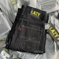 ราคา กางเกงยีนส์LAZY 14ozผ้าดิบมิดไนท์ด้ายเทา แถมป้ายทุกตัว สินค้าใหม่ของแท้ (21450637814)
