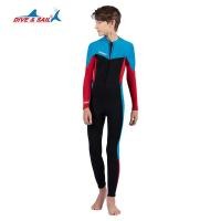 ราคา ชุดว่ายน้ำ เก็บอุณหภูมิ Dive Sail ของเด็กโต วัยรุ่น หนา2 5mm (19673812989)