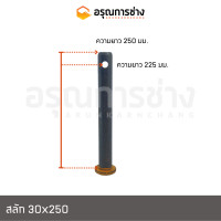 ราคา สลักบุ้งกี๋ 30x250 สลักบุ้งกี๋แมคโคร (16073367838)