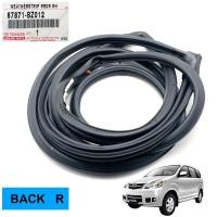 ราคา ยางกันกระแทกขอบประตู ยางกระดูกงูยางขอบประตู ของแท้ สีดำ สำหรับ Toyota AVANZA F600 F601 F602 ปี 2004 2011 (20229014940)