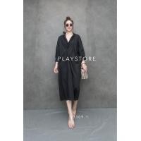 ราคา เดรสเชิ้ตคอจีนแขนยาว Tag Mirror Sister (20905407292)