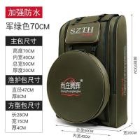 ราคา กระเป๋าเป้เก้าอี้ตกปลาสไตล์ยุโรปกระเป๋าเป้สะพายหลังผ้าใบไซส์ใหญ่กระเป๋าใส่คันเบ็ดอุปกรณ์ตกปลาหนาพิเศษกระเป๋าเก็บอุปกรณ์ตกปลาอเนกประสงค์ (20121220706)