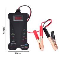 ราคา BM520ทดสอบแบตเตอรี่รถยนต์6โวลต์12โวลต์24โวลต์100 2000 CCA ทดสอบวิเคราะห์เครื่องมือวิเคราะห์อัตโนมัติแบตเตอรี่วิเคราะห์ตรวจจับสำหรับรถยนต์รถจักรยานยนต์ (20150437105)