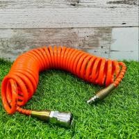 ราคา สายลมขดสปริง คอปเปอร์หัวท้าย สายลมสปริง สายสปริง สีส้ม สายสำเร็จรูป ขนาด6 5x10 ความยาว6 10 12 15 20 เมตร (7366502928)