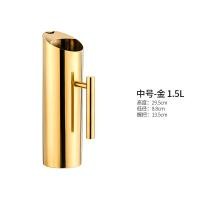 ราคา เหยือกสแตนเลสสีทองทรงตรงเหยือกน้ำเย็นเหยือกน้ำผลไม้เหยือกน้ำเย็นหม้อกาแฟอุปกรณ์แบ่งเหล้าผสมเหล้าในห้องครัวบาร์ (14107479655)