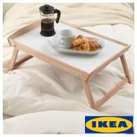 ราคา IKEA KLIPSK DJURA ถาดวางอาหาร ถาดวาง notenool laptop บนเตียง บนพื้น โต๊ะพับ (18900724569)