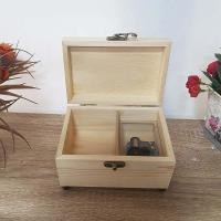 ราคา กล่องดนตรีไขลาน Sankyo ในกล่องไม้สนขนาด 4 6 3 นิ้ว เห็นตัวเครื่อง Standard (10509326886)