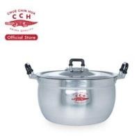 ราคา จระเข้ หม้ออลูมีเนียม2หู เบอร์34 36 38ซม (20971177656)