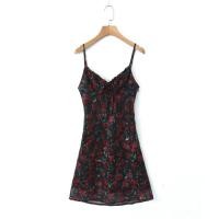 ราคา Rosalie mini Dress เดรสสายเดี่ยว สั้น ลายกุหลาบ Gioia 991 gii503 (21349122545)