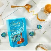 ราคา ลินด์ ช็อกโกแลตรสคาราเมลเค็ม Lindt Lindor Salted Caramel Chocolate 200g (20705107397)