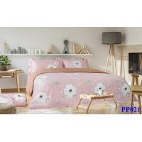 ราคา ผ้าปูที่นอน Satin Plus ใหม่นุ่มมาก ซาตินพลัส รหัสสินค้า PP021 ลายดอกไม้ ชมพูอมส้ม ขนาด 3 5 5 6 ฟุต ไม่รวมผ้านวม สำหรับที่นอน 14 นิ้ว Solidนุ่มมาก (15941217378)