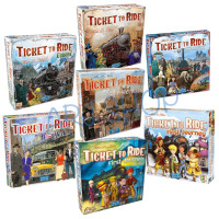 ราคา Ticket to ride Europe USA เกรดอย่างดี กล่องแข็ง First journey Board game บอร์ดเกม รถไฟ ภาษาอังกฤษ (16605404725)