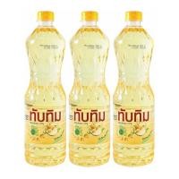 ราคา น้ำมันถั่วเหลือง 100 แพ็ค 3 ขวด ตรา ทับทิม ขนาด 1 ลิตร (9315743545)