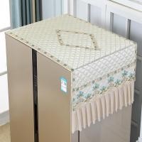 ราคา ผ้าคลุมตู้เย็นเพิ่มความหนาผ้าคลุมเครื่องซักผ้าตู้เย็นประตูเดียวผ้าคลุมตู้เย็นประตูเดียวผ้าคลุมกันฝุ่นด้านบนตู้เย็นประตูบานเปิดคู่ใหญ่สไตล์ยุโรป (12435077297)