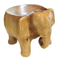 ราคา ช้างอึ่ง ม้านั่งช้าง เก้าอี้เด็ก ม้านั่งเปลี่ยนรองเท้า ขนาดสูง 6 นิ้ว แกะสลักจากไม้ชื้นเดียว ลวดลายสวยงาม (21390435604)