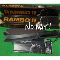 ราคา มีดยาว มีดอุปกรณ์เดินป่า มีดใบ RAMBO lV 4 ยาว 41cm มาพร้อมชองหนังน้ำตาล มีดอเนประสงค์ เหมาะสำหรับเดินป่า สินค้าพร้อมส่ง (20426699325)