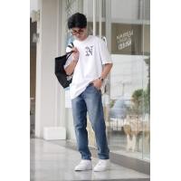 ราคา LOOSE JEANS กางเกงยีนส์ เอวสูง ทรงกระบอก NAMEW LR501 (20818155570)