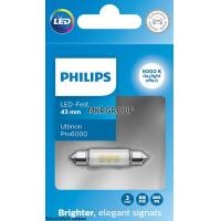 ราคา PHILIPS หลอดไฟในเก๋ง LED Festoon 30mm 38mm 43mm 4000K 6000K (16960665220)