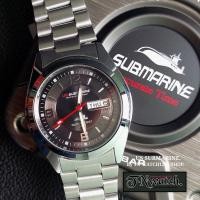 ราคา us submarine รุ่น J 035MD นาฬิกาข้อมือผู้ชายระบบควอทต์ บอกวันที่ กันน้ำ100 พร้อมกล่อง ร้านTN WATCH1281 (15354033626)