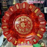 ราคา พร้อมส่งจานแดงจานไหว้เจ้าจานผลไม้เทศกาลตรุษจีนเช้งเม้งสาทรจีน (20619672816)