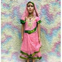 ราคา โซเฟีย ชุดส่าหรี อินเดีย เด็กหญิง ชุดแฟนซีคังคุไบเด็ก รุ่นเย็บสำเร็จ 2 ชิ้น รหัส INA01 (20310108410)