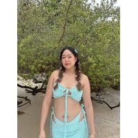 ราคา Gigi Bikini บิกินี 3 ชิ้น บรา กางเกงใน กระโปรง สามารถเอามาใส่เป็นเกาะอกได้ สำหรับสาวอวบอ้วน (21369392886)