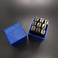 ราคา KEIBA เหล็กตอกตัวเลข ตัวเลขอารบิก 0 9 เยอรมัน ขนาด 2mm 3mm 4mm 5mm 6mm (16830655107)