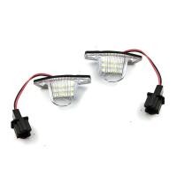 ราคา ไฟ LED ติดหมายเลขป้ายทะเบียนรถรถยนต์แบบกระพริบได้สำหรับฮอนด้า Crv พอดีกับแจ๊สครอสทัวร์ Odyssey Stream โลโก้ Freed HRV FRV (19944383306)