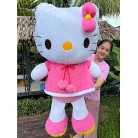 ราคา ตุ๊กตาคิดตี้ ตัวใหญ่สวย ขนาด1เมตร สินค้าผลิตในประเทศไทย ขนสวย ขนนุ่ม น่ากอด พร้อมส่งจ้า (18599287387)