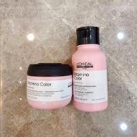 ราคา Loreal Vitamino Color Shampoo 100ml Vitamino Color Mask 75ml แชมพูและมาส์กปกป้องผมทำสี (18466481932)