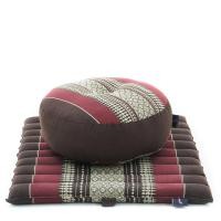 ราคา Leewadee Mini Meditation Yoga Cushion Set ชุดเบาะนั่งสมาธิ เบาะรองนั่ง หมอนสมาธิ หมอนZafu เบาะสมาธิแบบพกพา (15802983206)
