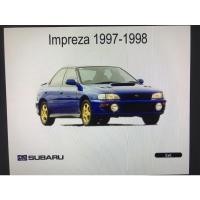ราคา Subaru Impreza 1997 1998 คู่มือซ่อม 600 หน้า (10863765302)