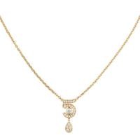 ราคา สร้อยคอชาแนลน้ำหอมหมายเลข 5จี้หยดน้ำคริสตัลงานละเอียดเรียบหรูไฮโซ (20629078178)