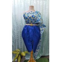 ราคา ชุดไทยแม่ชะบาสาวอวบ สะไบยาว 3 40 เมตรกว้าง 16 นิ้วโจงกระเบนเอว 34 45 ยาว 30 นิ้ว ไม่รวมเครื่องประดับ (12889097728)