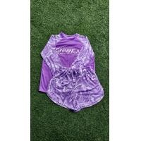 ราคา ชุดว่ายน้ำสาวอวบอ้วน เสื้อแขนยาว กางเกงขาสั้น ลายแฟนซี (21318028444)