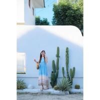 ราคา เดรสสายเดี่ยวขนมชั้นหวานละมุน (19999378867)