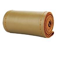 ราคา ปลอกพวงมาลัยรถยนต์หนังแท้ MBG033ผ้าคลุมพวงมาลัยรถเย็บด้วยมือเหมาะสำหรับสี่ฤดู (9876101522)