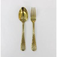 ราคา 1คู่ ช้อนส้อมสแตนเลสสีทอง ช้อนส้อมสแตนเลสสีดำ ช้อนส้อมสแตนเลสสีน้ำเงิน ความหนา3 5มม สีไม่หลุดลอก ปลอดภัย TwinFish รุ่น16 (21400014162)