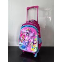 ราคา กระเป๋านักเรียน กระเป๋าล้อลากเด็กอนุบาล กระเป๋าลากได้ สะพายได้ (19543223357)