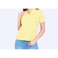 ราคา เสื้อPolo ผู้หญิง Wrangler สีเหลือง แต่งปกทรงRegular Fit (17036350444)