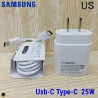 ราคา ที่ชาร์จ Samsung Galaxy A23 5G 25W Type C ซัมซุง หัวชาร์จ US สายชาร์จ 1 2เมตร Adaptive Fast Charge ชาร์จเร็วด่วนไว ของแท้ศูนย์ (19116447374)