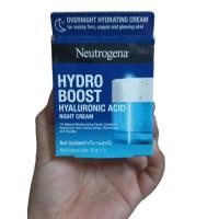 ราคา Neutrogena นูโทรจีนา ไฮโดร บูสท์ ไฮยาลูโรนิค แอซิด ไนท์ ครีม 50 กรัม ผิวนุ่มเด้ง อิ่มน้ำ (20922084191)