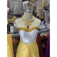 ราคา เกาะอกนาคี เกาะอกสั้น9นิ้ว ผ้าไหมอิตาลี่ เกาะอกนางรำ แก้บน งานสานตาไก่ (20382416993)