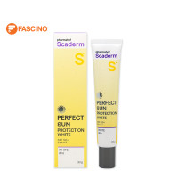 ราคา Scaderm Perfect Sun Protection SPF50 PA 30G ครีมกันแดด สีขาว (14904073204)