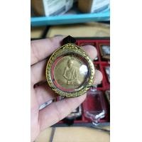 ราคา 06กรอบพระ รูปถ่ายหลวงพ่อกวย วัดโฆสิตารามใส่เหรียญกลม (16234174803)