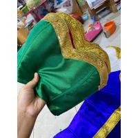 ราคา เกาะอกนาคี เกาะอกสั้น9นิ้ว ผ้าไหมอิตาลี่ เกาะอกนางรำ แก้บน งานสานตาไก่ (20382416987)